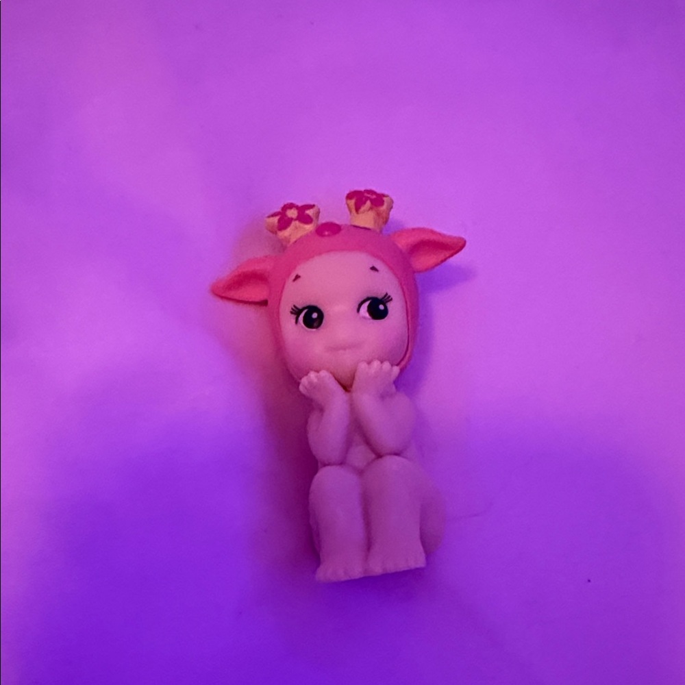 Adorable Pink Deer Doll for Kids